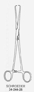 Schroeder Uterine Tenaculum Forcep